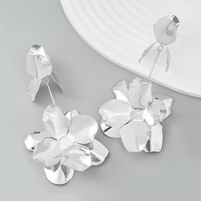 Lussuosi Fiori Orecchini - Noemi