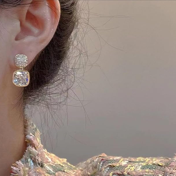 Orecchini Cubi di cristallo - Irene