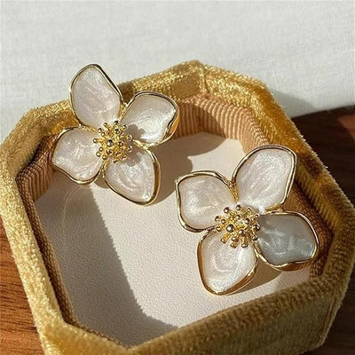 Orecchini Flora Smaltata - Veronica