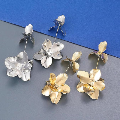 Lussuosi Fiori Orecchini - Noemi