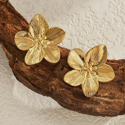 Orecchini a sorpresa in fiore - Samira