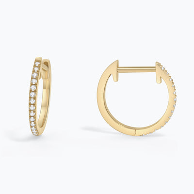 Scintillanti Cerchi Orecchini - Valentina