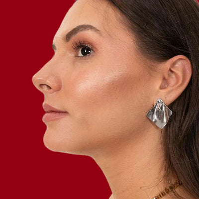 Orecchini metallici delle meraviglie - Zaira