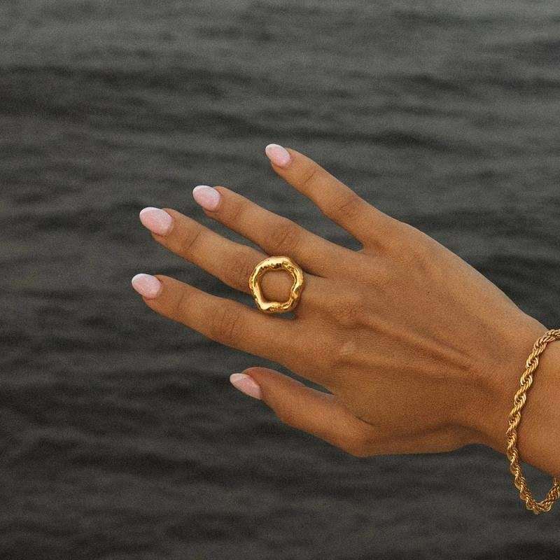 Anello cerchio mistico - Maia