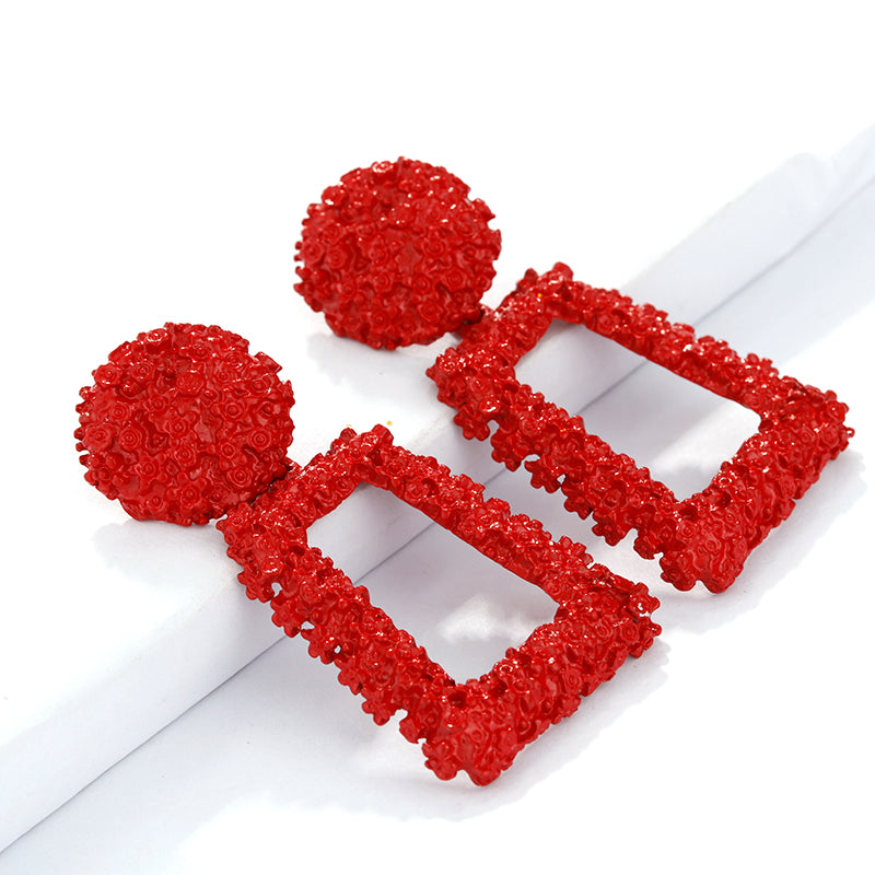 Quadrato Vistosi Orecchini - Diletta