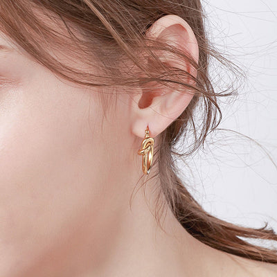 Cerchi Orecchini nodosi - Olga