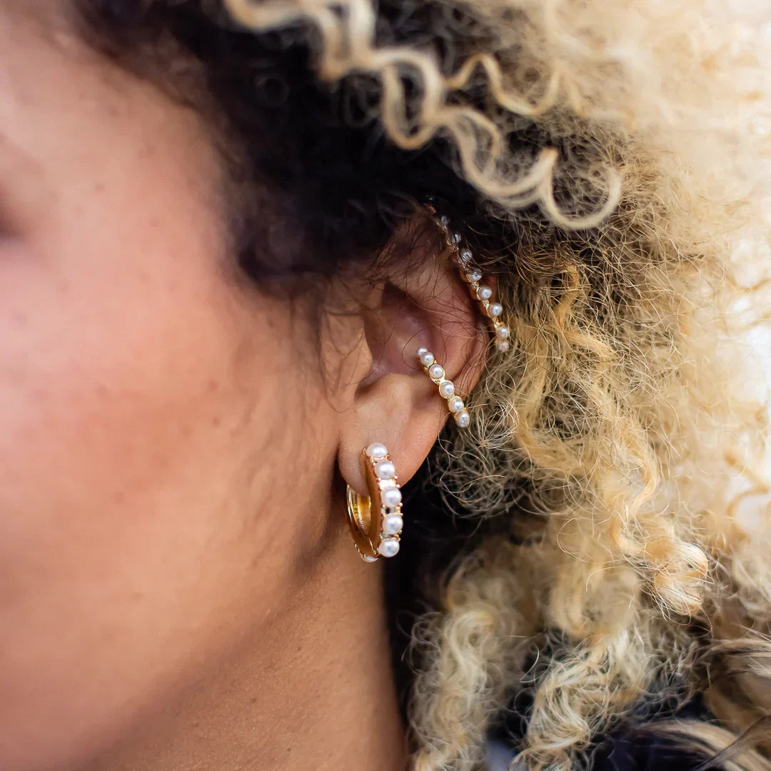 Orecchini Pearly Embrace - Selene