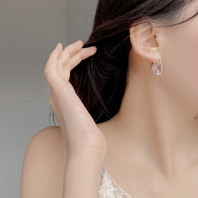 Cerchi Orecchini con volant - Nicoletta