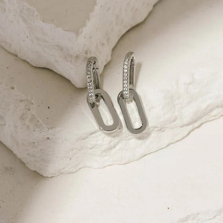 Orecchini a lobo scintillanti - Luminara