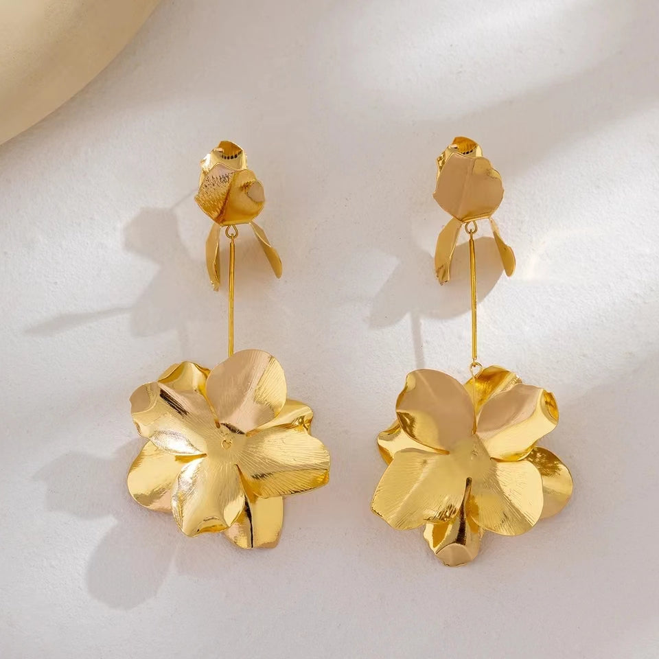 Lussuosi Fiori Orecchini - Noemi