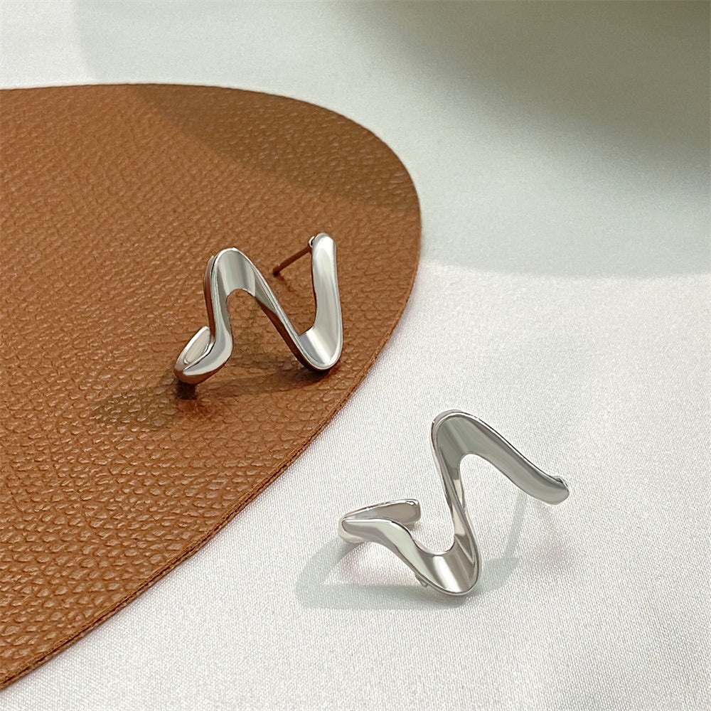 Orecchini con gocce a zig zag - Zaina