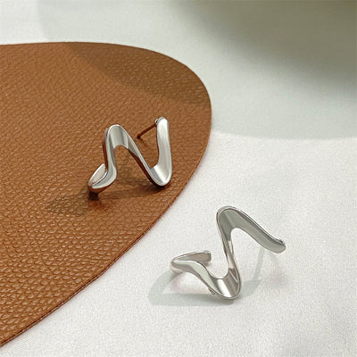 Orecchini con gocce a zig zag - Zaina