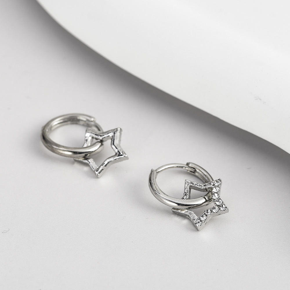 Orecchini di argole stellate - Letizia