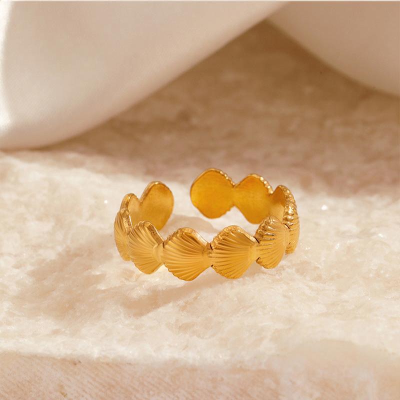 Anello di bellezza conchiglia - Malika