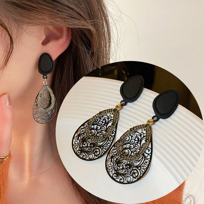 Orecchini pendenti in filigrana Midnight - Aria