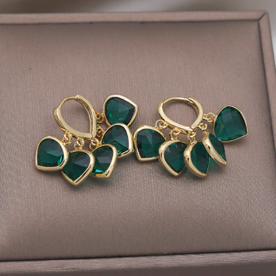 Orecchini Emerald Glitz - Yasmina