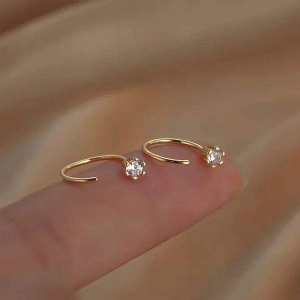 Orecchini a cerchio aperti Chic Twinkle - Isolde