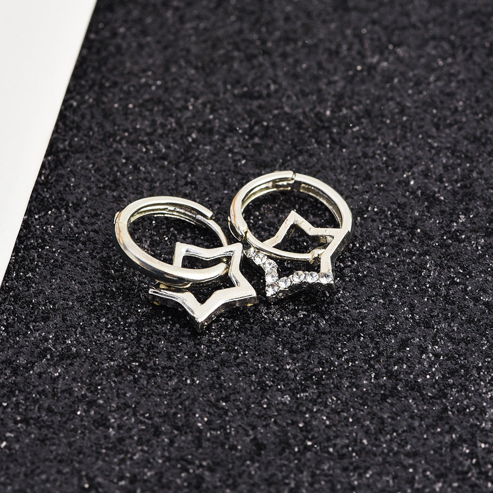 Orecchini di argole stellate - Letizia