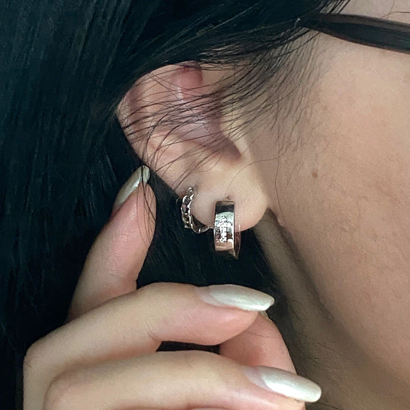 Orecchini in argento con benedizione - Elodie