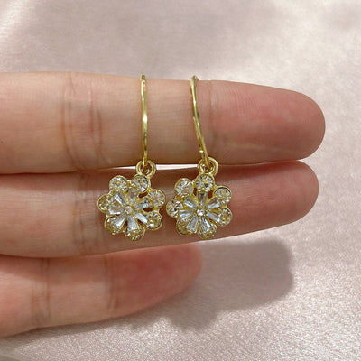 Orecchini a fiore brillante - Vittoria