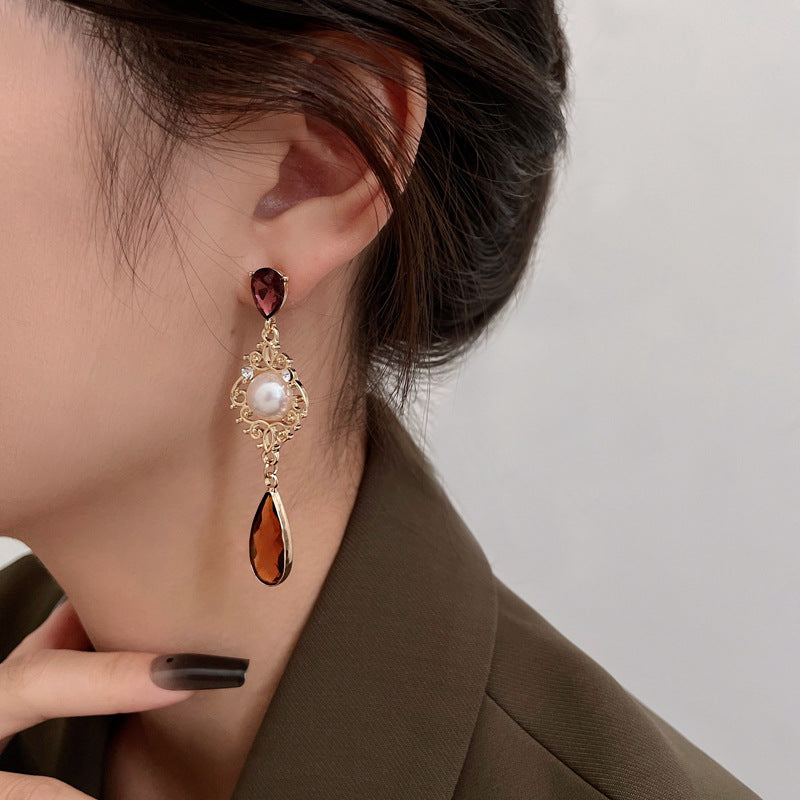 Orecchini a cascata di perle - Melina