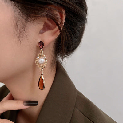 Orecchini a cascata di perle - Melina