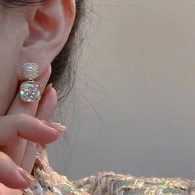 Orecchini Cubi di cristallo - Irene