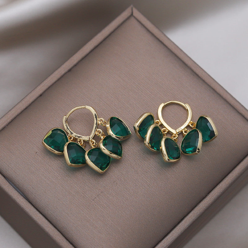 Orecchini Emerald Glitz - Yasmina