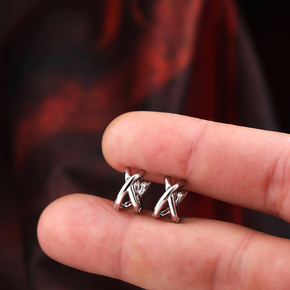 Cerchi Orecchini Incrociati - Rosalia