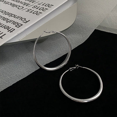 Orecchini a cerchio Bold Loop - Darya