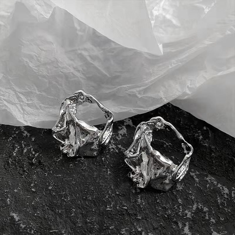 Orecchini Scrunchy Elegance - Sahara