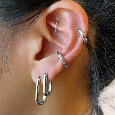 Orecchini ovali senza tempo - Taliah