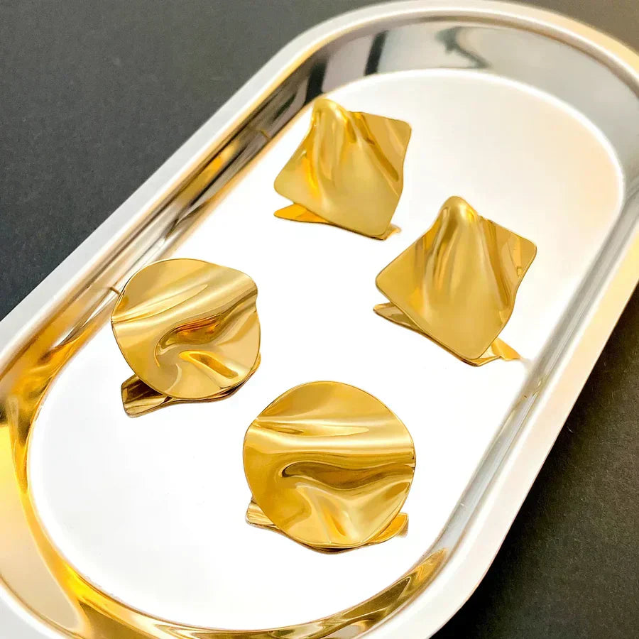 Orecchini metallici delle meraviglie - Zaira