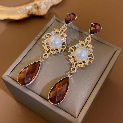 Orecchini a cascata di perle - Melina