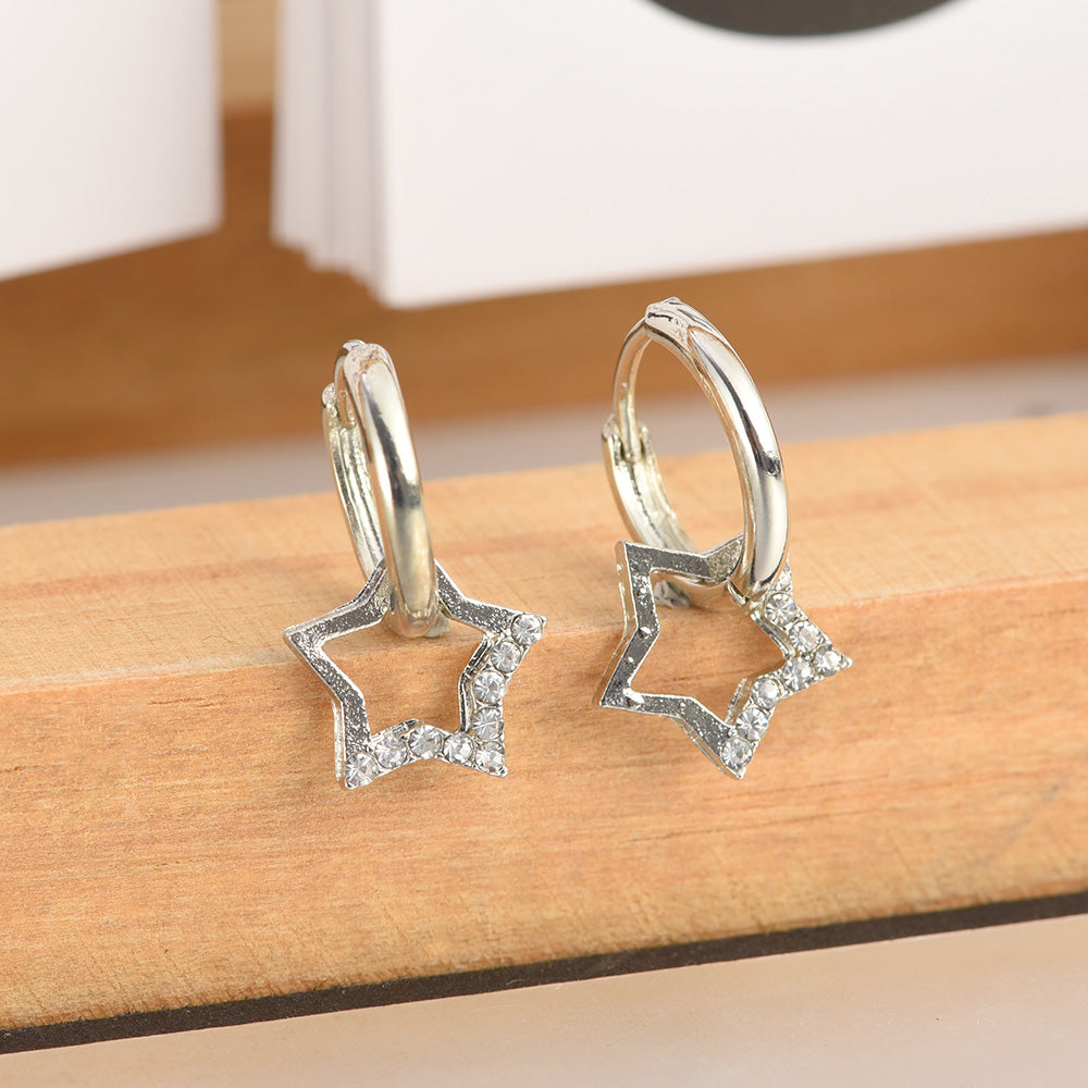 Orecchini di argole stellate - Letizia