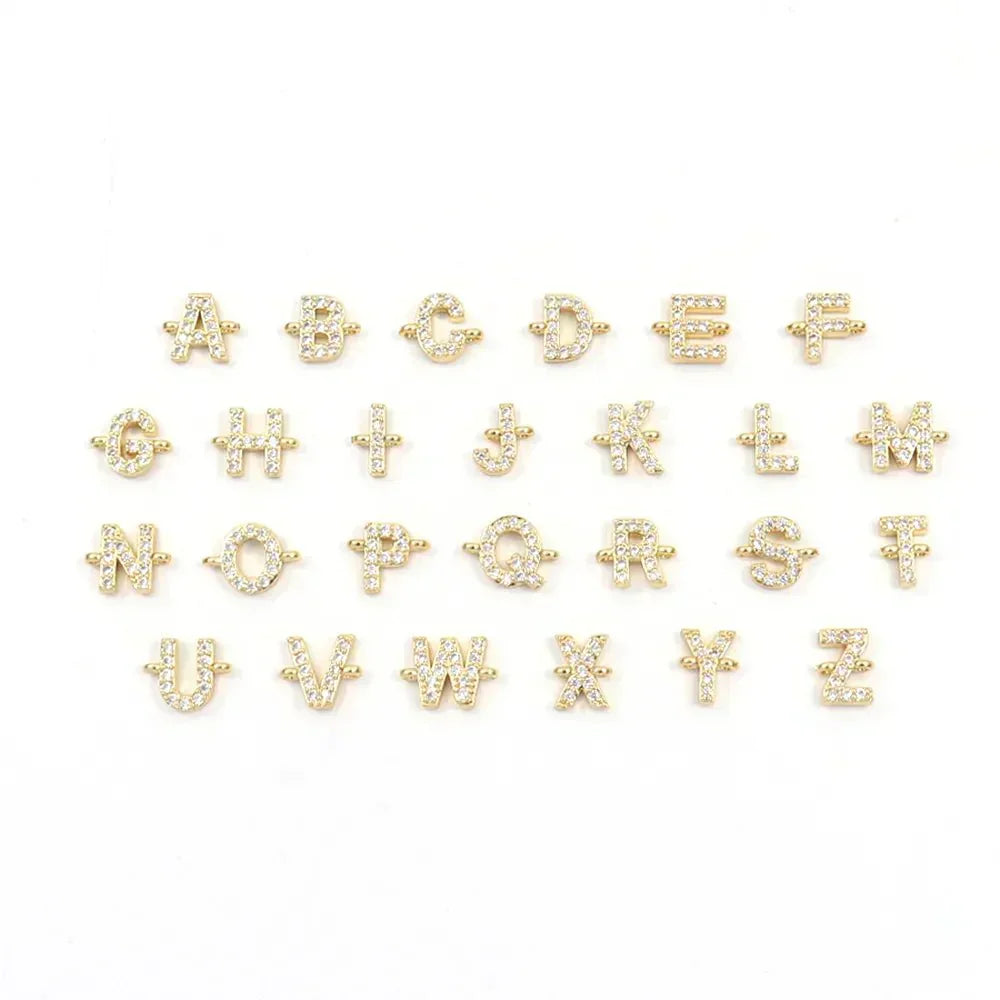 Bracciale Unisex con Corda Regolabile e Lettera Iniziale - Halimah