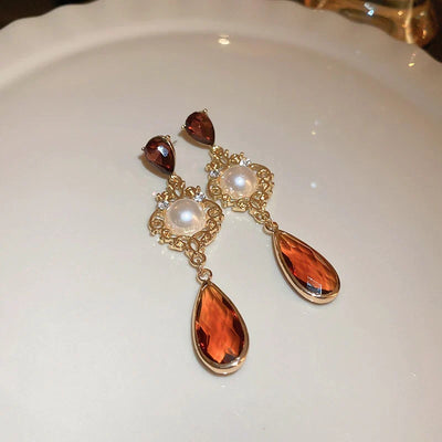 Orecchini a cascata di perle - Melina