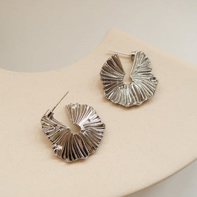 Cerchi Orecchini con volant - Nicoletta