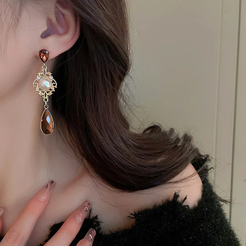 Orecchini a cascata di perle - Melina