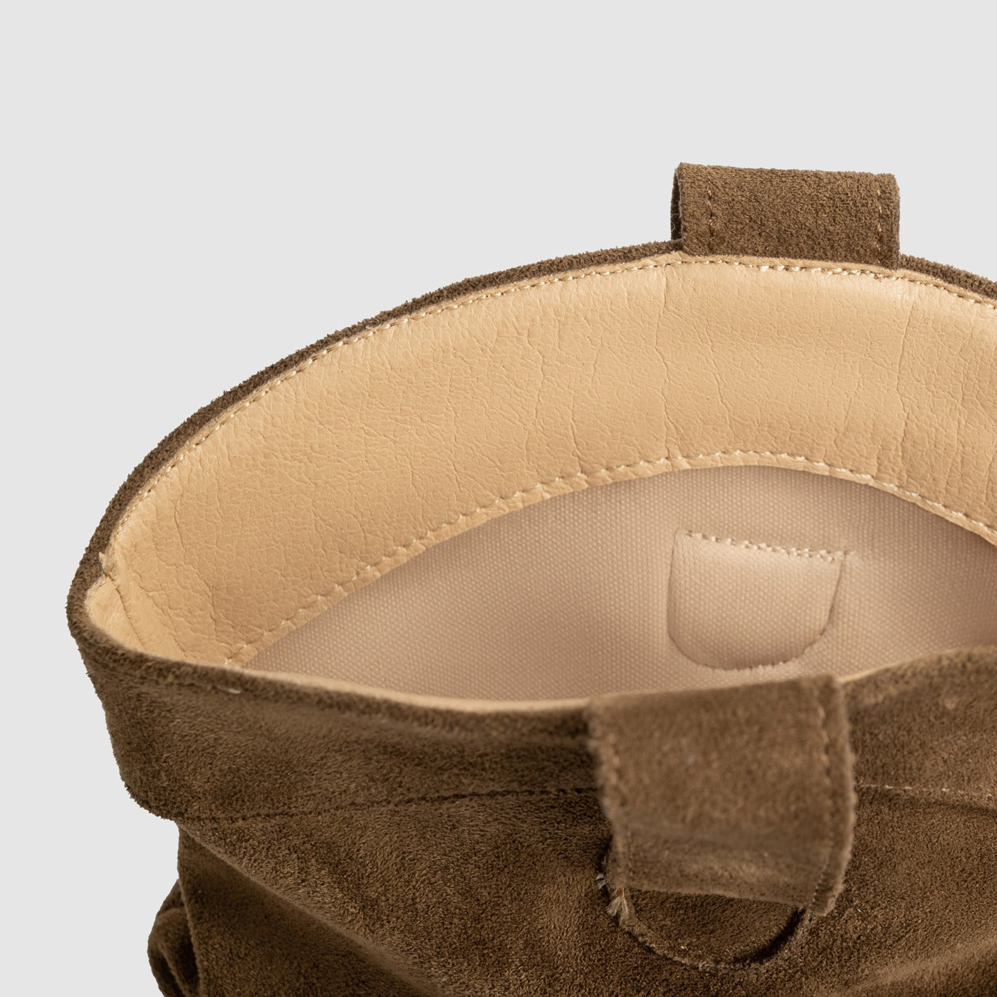 Stivali donna in camoscio sintetico con tacco medio stile western - Liora