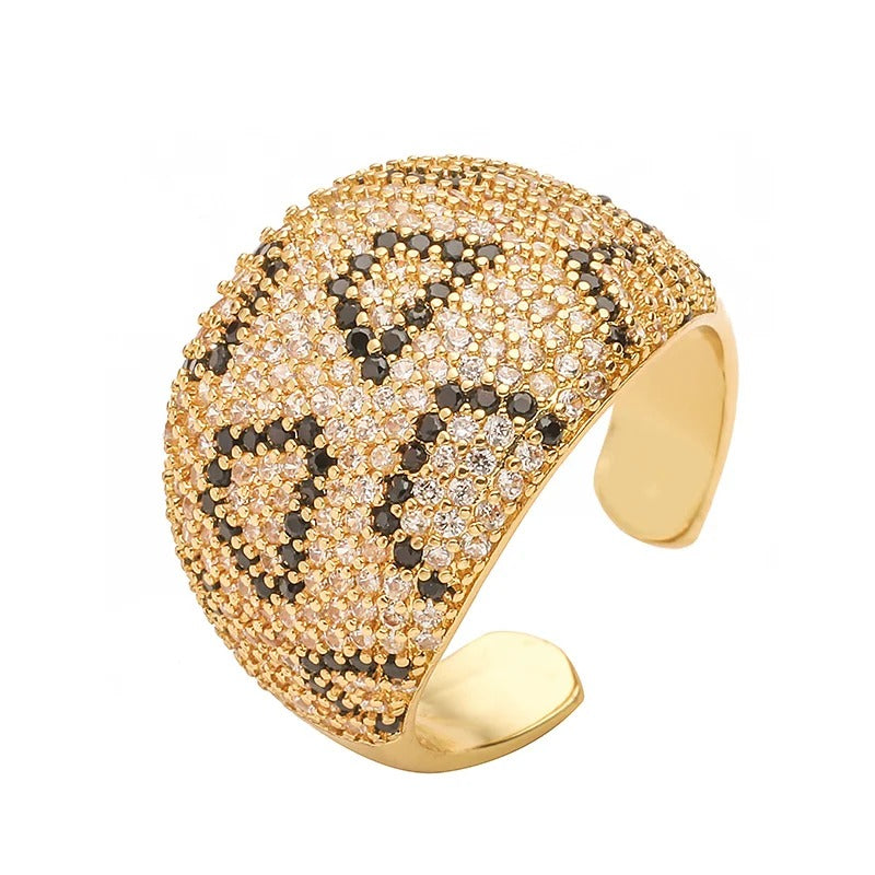 Anello Chunkies Leopard - Indira