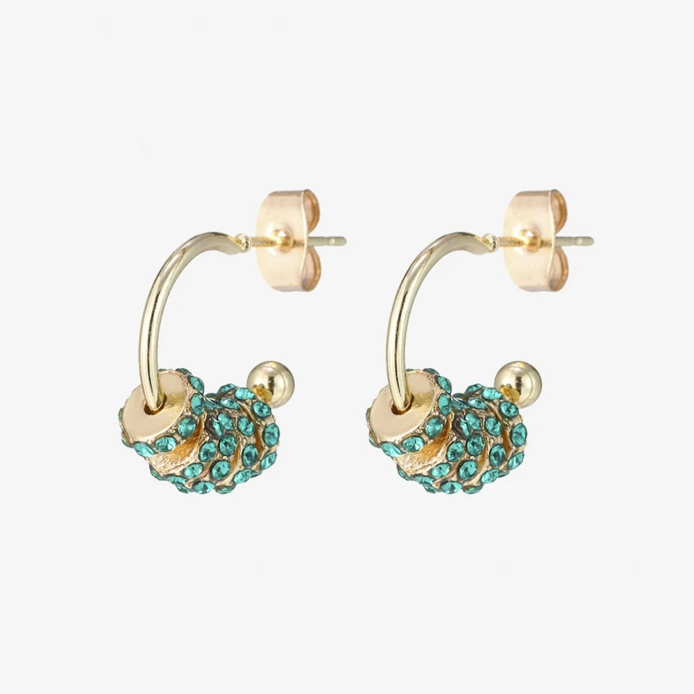 Anelli Orecchini luccicanti - Sara