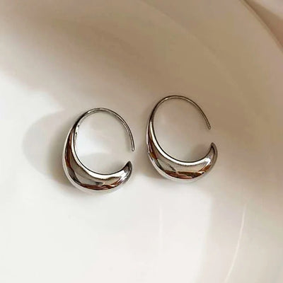 Curvi Cerchi Orecchini - Michela