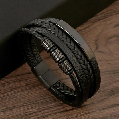 Majestic Vintage - Bracciale di lusso in pelle