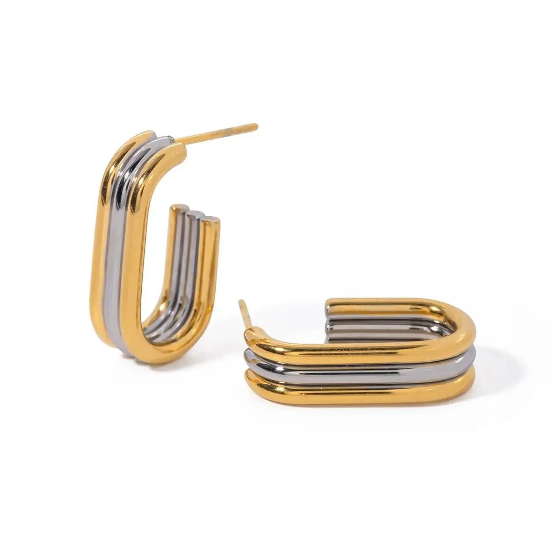 Orecchini a cerchio Helix - Nalani