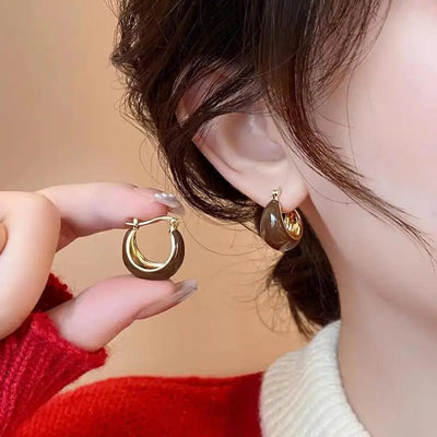 Orecchini Argole di cioccolato - Carlotta