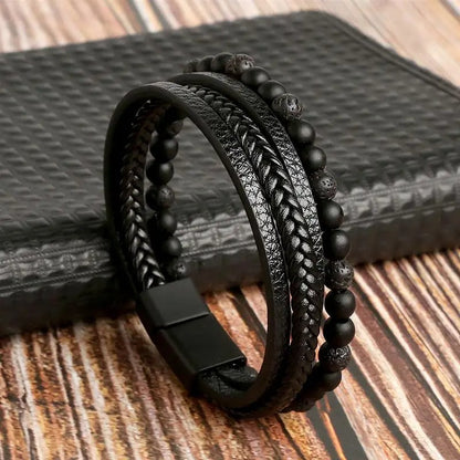 Elite Vintage - Bracciale di lusso in pelle