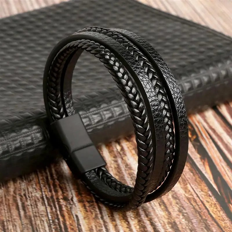 Prestige Vintage - Bracciale di lusso in pelle
