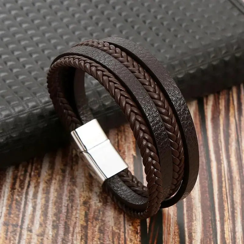 Prestige Vintage - Bracciale di lusso in pelle