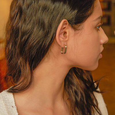 Orecchini a cerchio Helix - Nalani